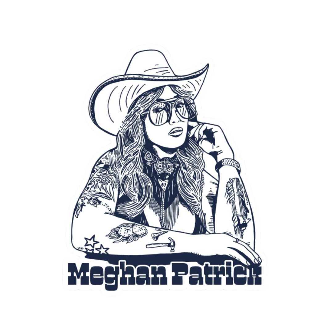 Meghan Patrick Portrait Sticker