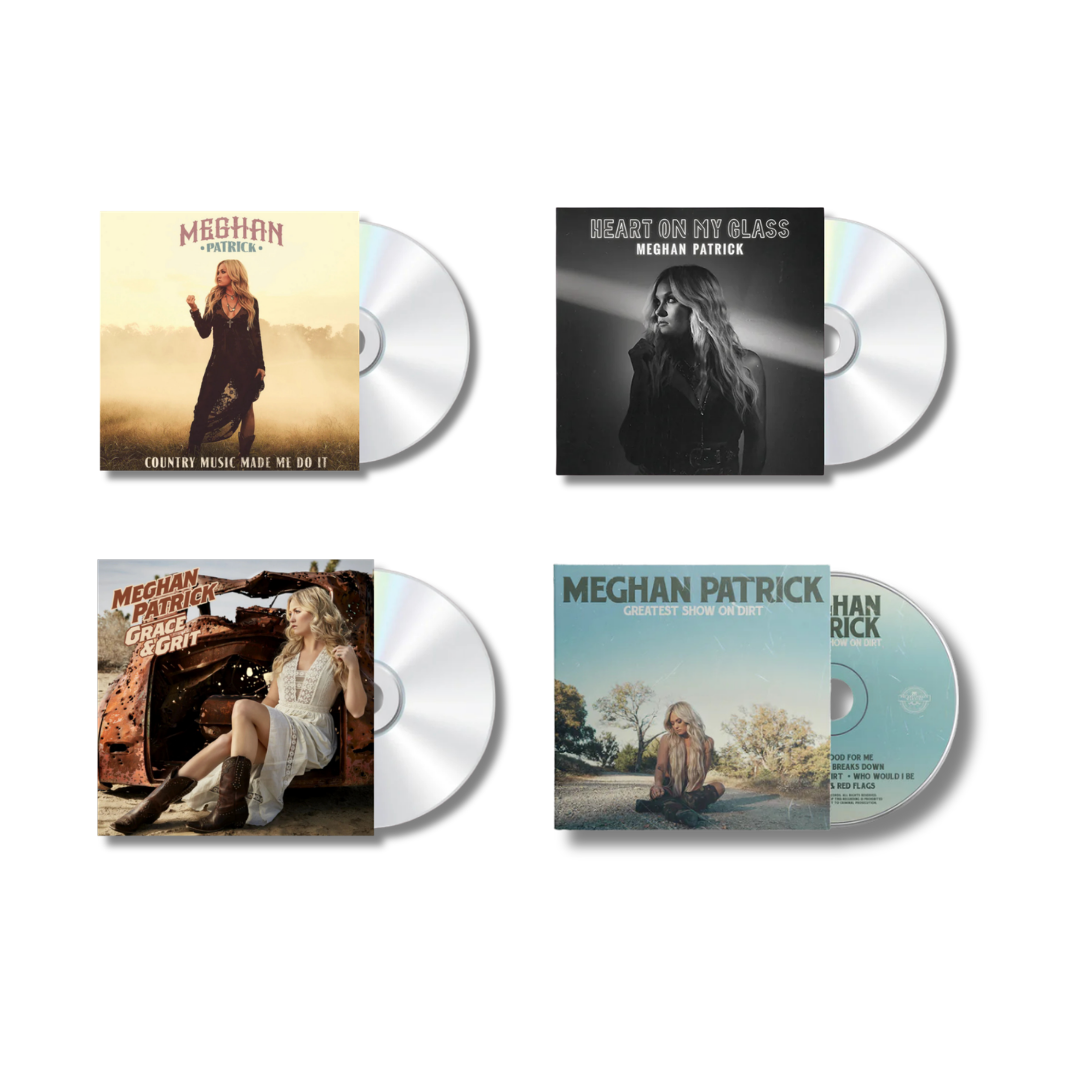 EXCLUSIVE: Meghan Patrick 4-CD Album Bundle