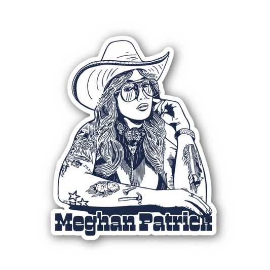 Meghan Patrick Portrait Sticker